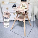  KIKKABOO - Ghế ăn dặm Woody 6in1 