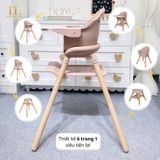  KIKKABOO - Ghế ăn dặm Woody 6in1 