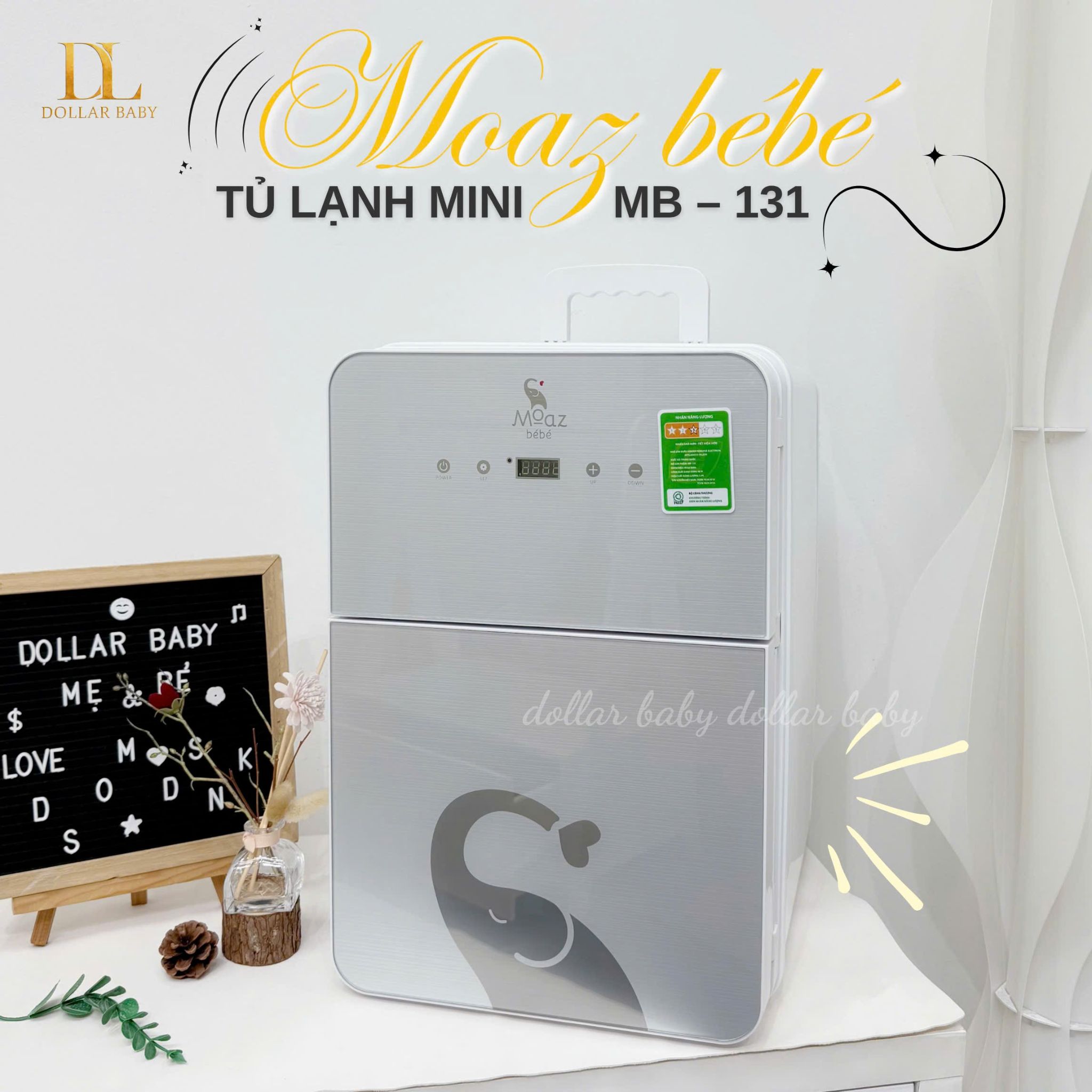  MOAZ BÉBÉ - Tủ lạnh mini MB131 