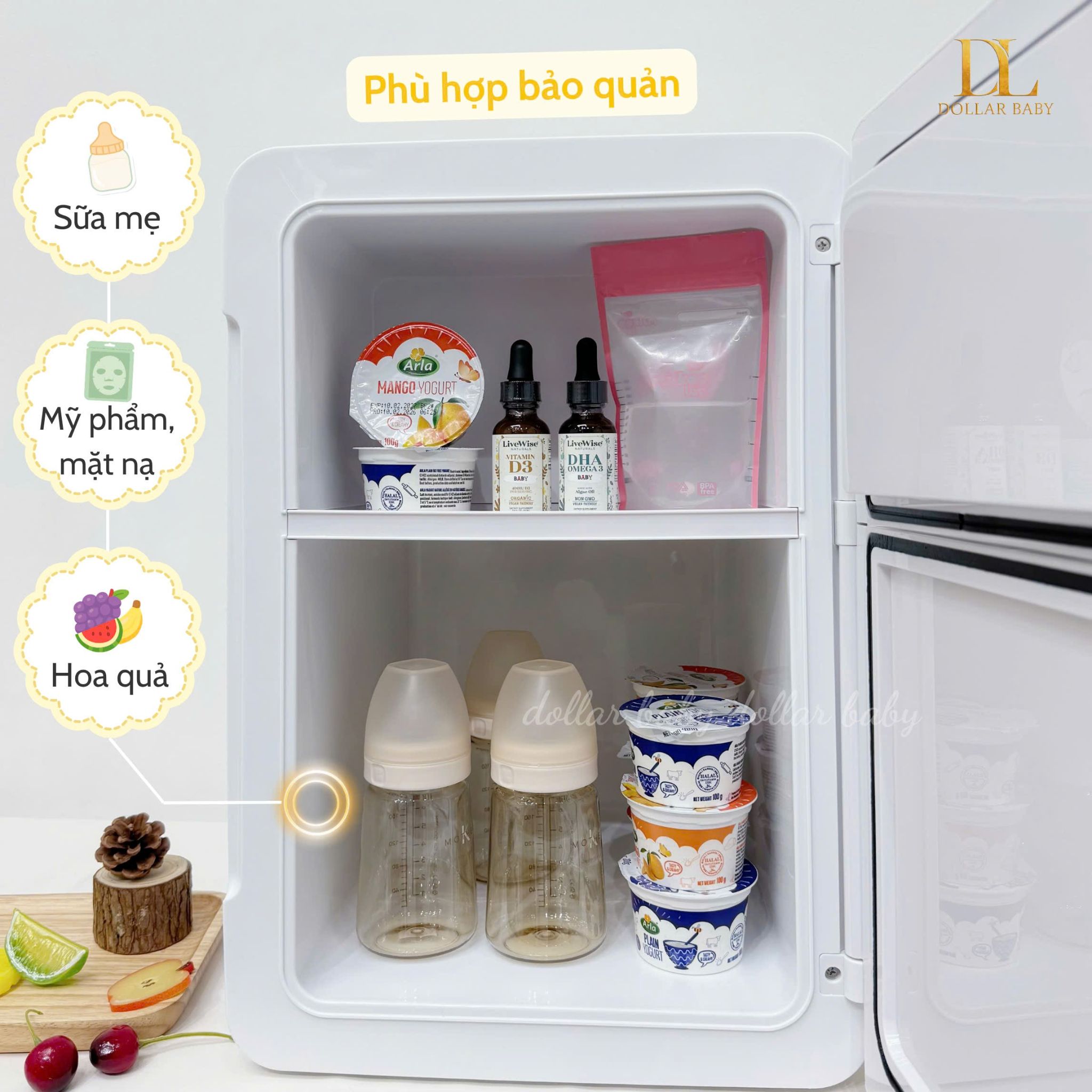 MOAZ BÉBÉ - Tủ lạnh mini MB131 