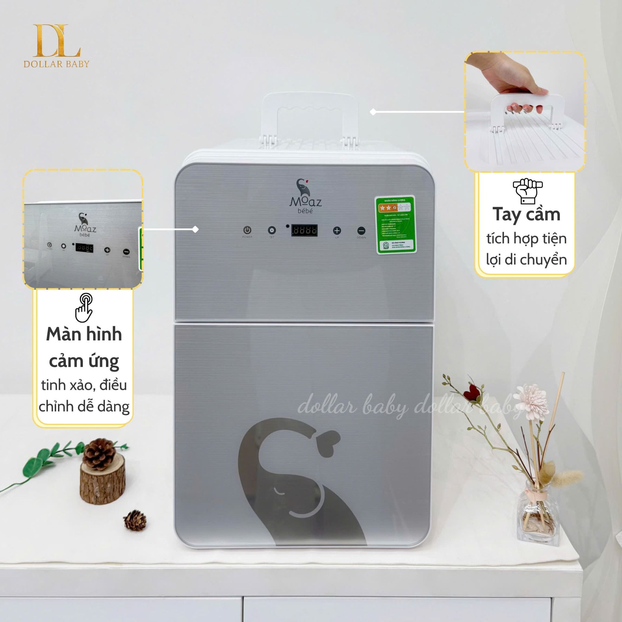 MOAZ BÉBÉ - Tủ lạnh mini MB131 
