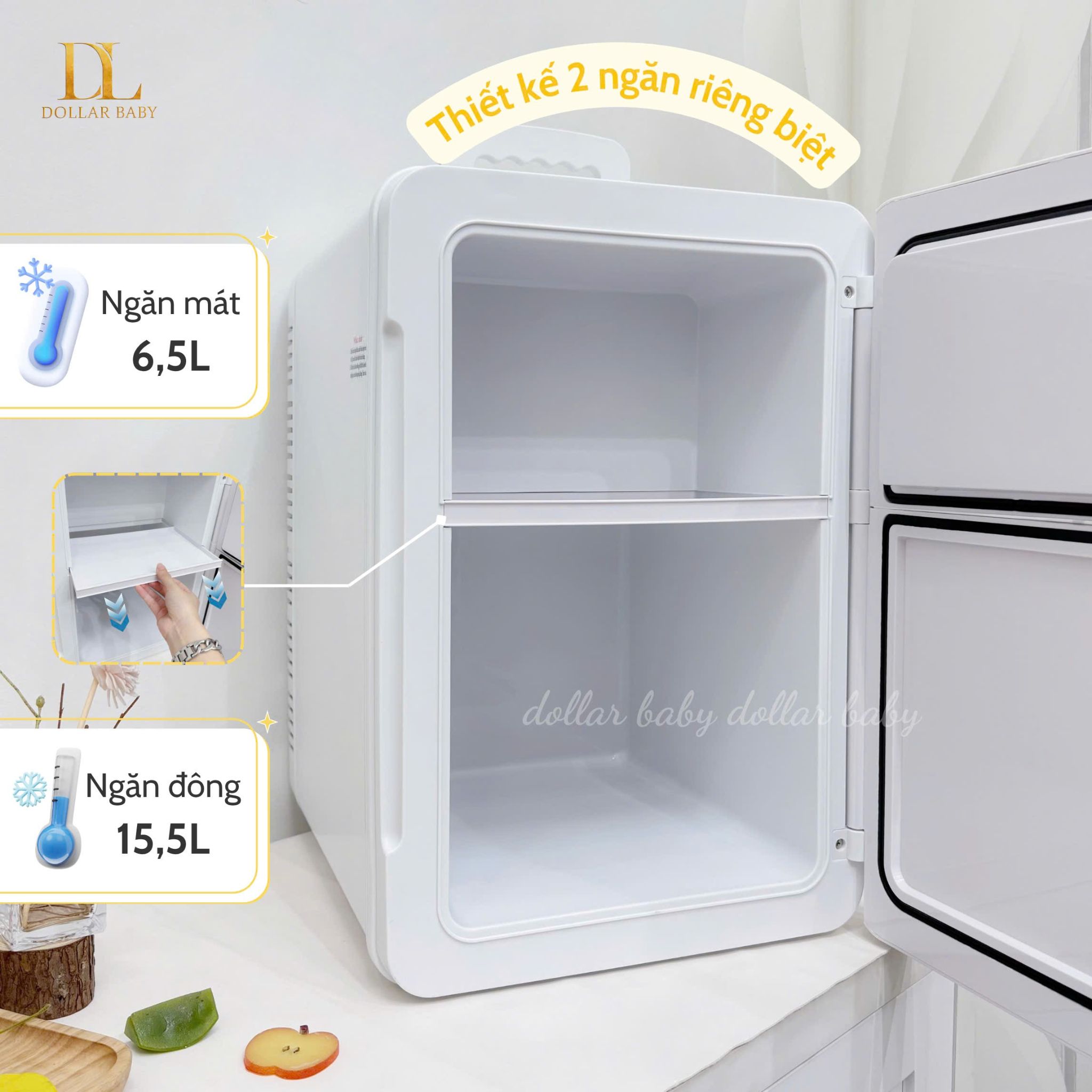  MOAZ BÉBÉ - Tủ lạnh mini MB131 