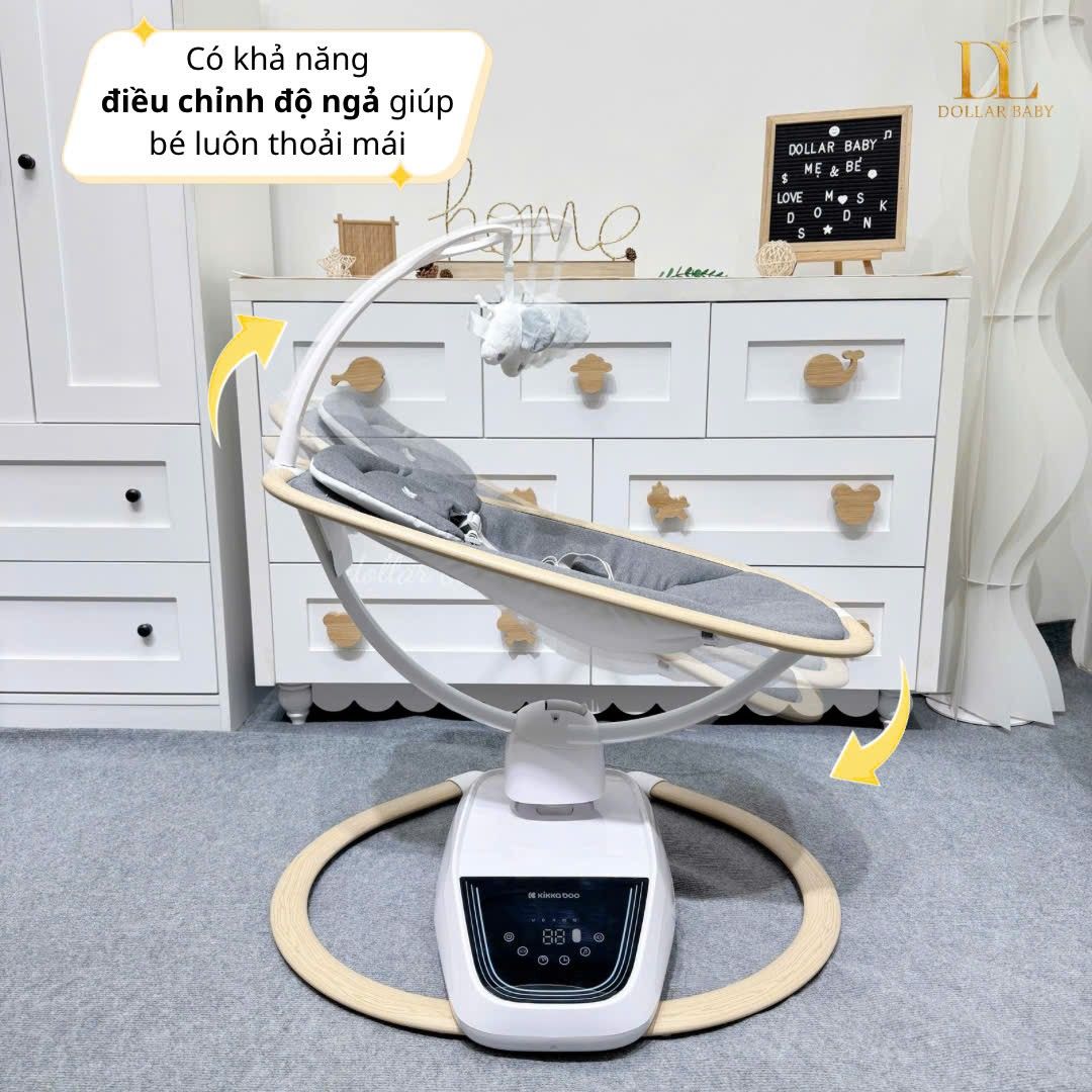  KIKKABOO - Nôi đưa điện Beemoove 