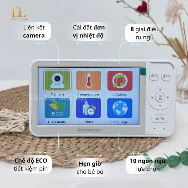  KIKKABOO - Camera báo khóc Rhen 