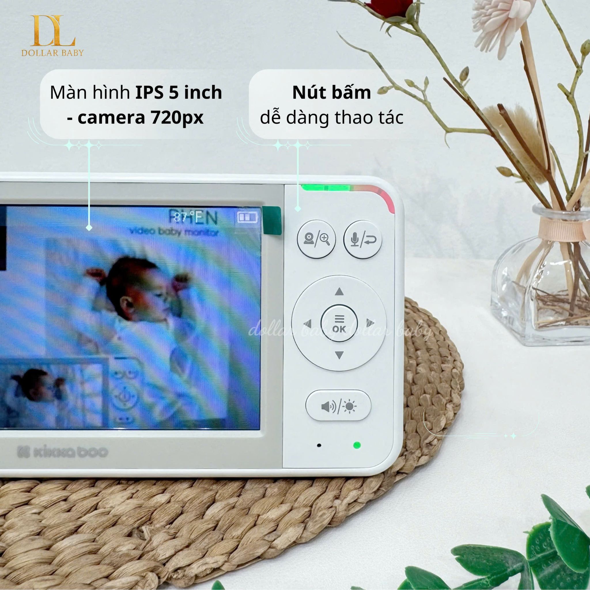  KIKKABOO - Camera báo khóc Rhen 
