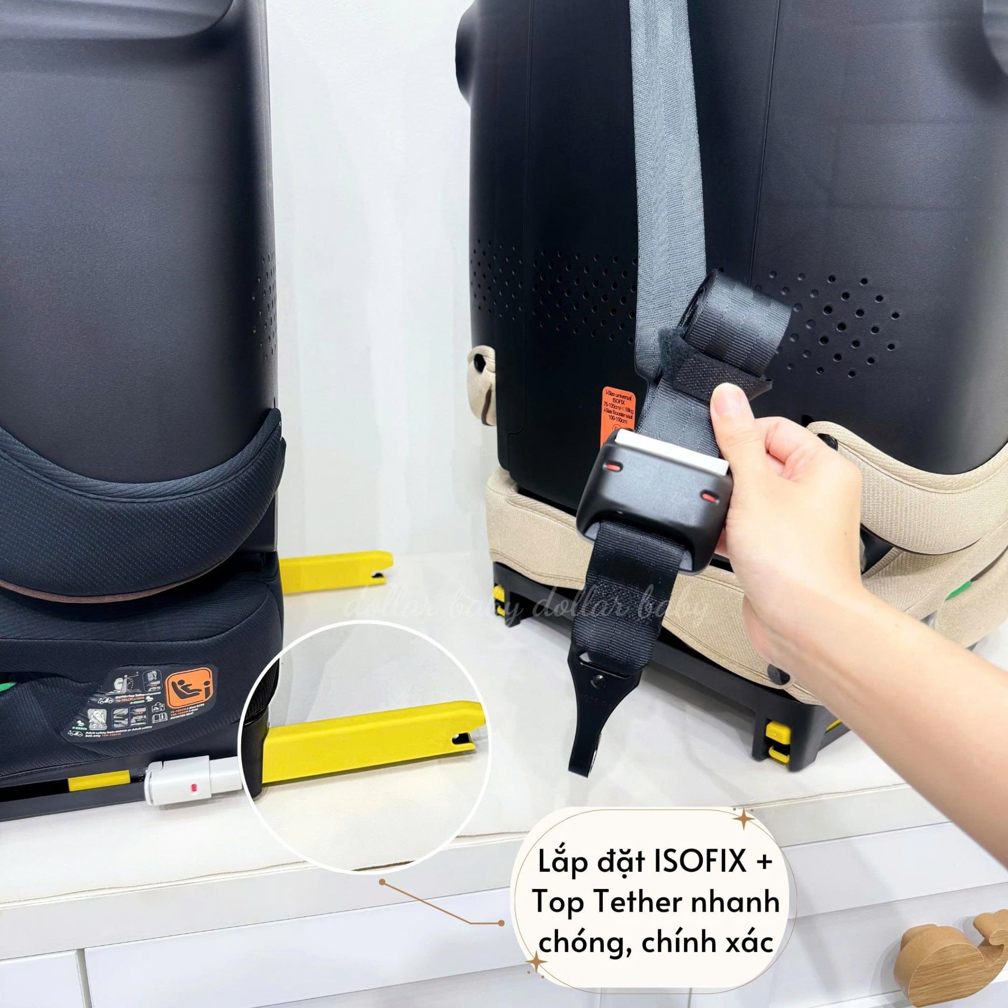  VOLDEN - Ghế ô tô Kid Airvoice (76-150cm) 
