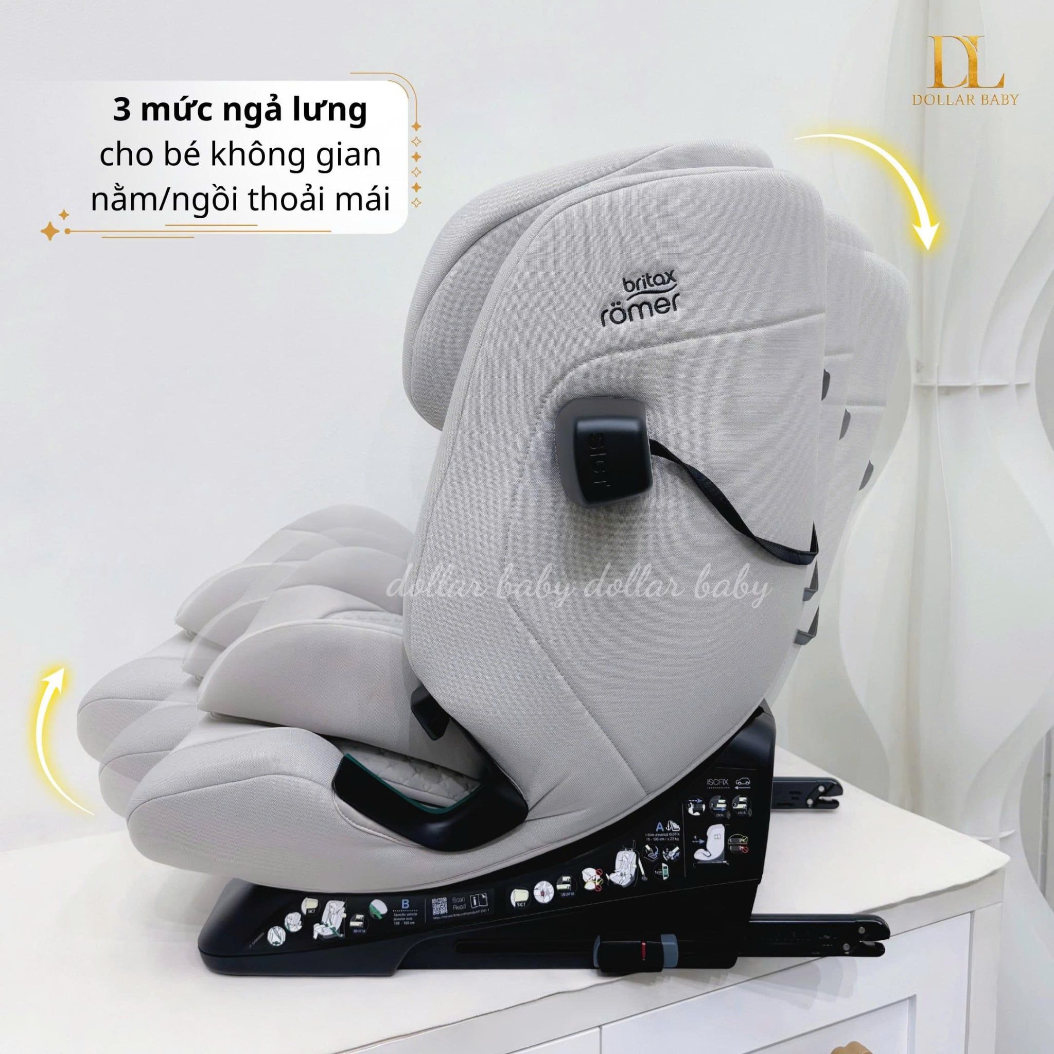  BRITAX RÖMER - Ghế Ngồi Ô Tô Advansafix Pro (76 - 150cm) 