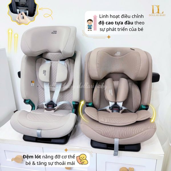  BRITAX RÖMER - Ghế Ngồi Ô Tô Advansafix Pro (76 - 150cm) 