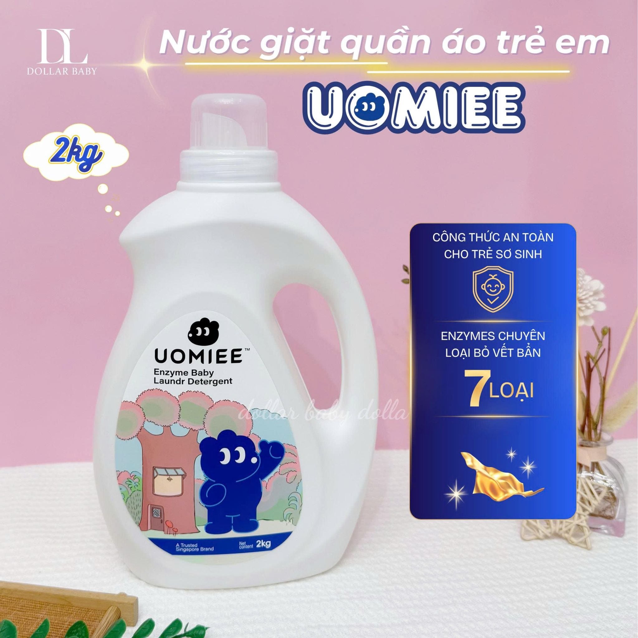  UOMIEE - Nước giặt 