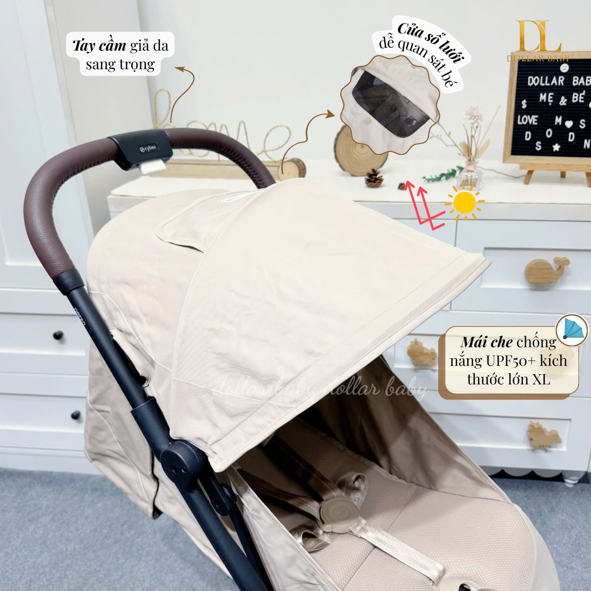  CYBEX Gold - Xe Đẩy gấp gọn Orfeo 