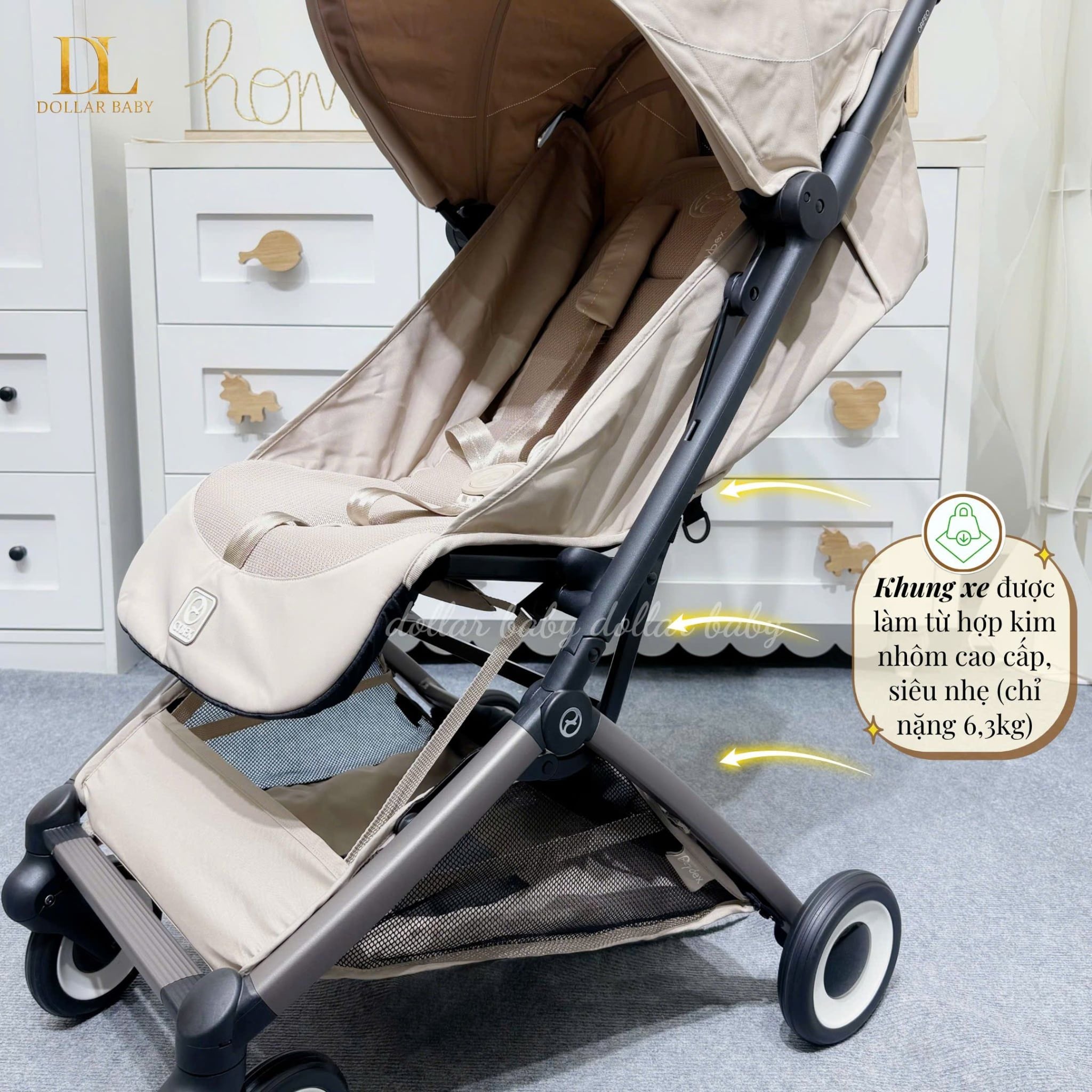  CYBEX Gold - Xe Đẩy gấp gọn Orfeo 