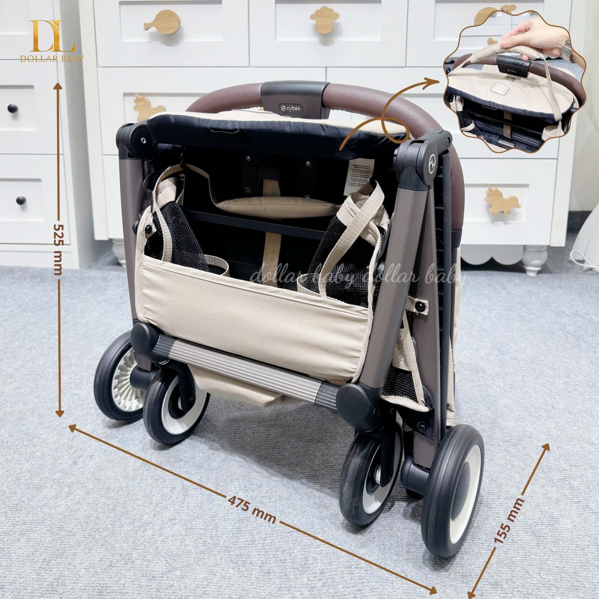  CYBEX Gold - Xe Đẩy gấp gọn Orfeo 