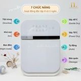  MOAZ BÉBÉ - Máy Tiệt Trùng UVC Và Sấy Khô Thông Minh Hai Ngăn Độc Lập MB132 