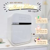  MOAZ BÉBÉ - Máy Tiệt Trùng UVC Và Sấy Khô Thông Minh Hai Ngăn Độc Lập MB132 