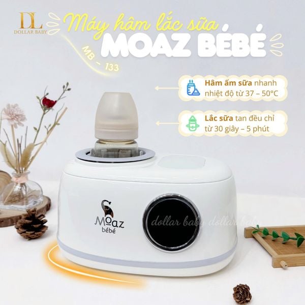  MOAZ BÉBÉ - Máy Hâm Lắc Sữa MB133 