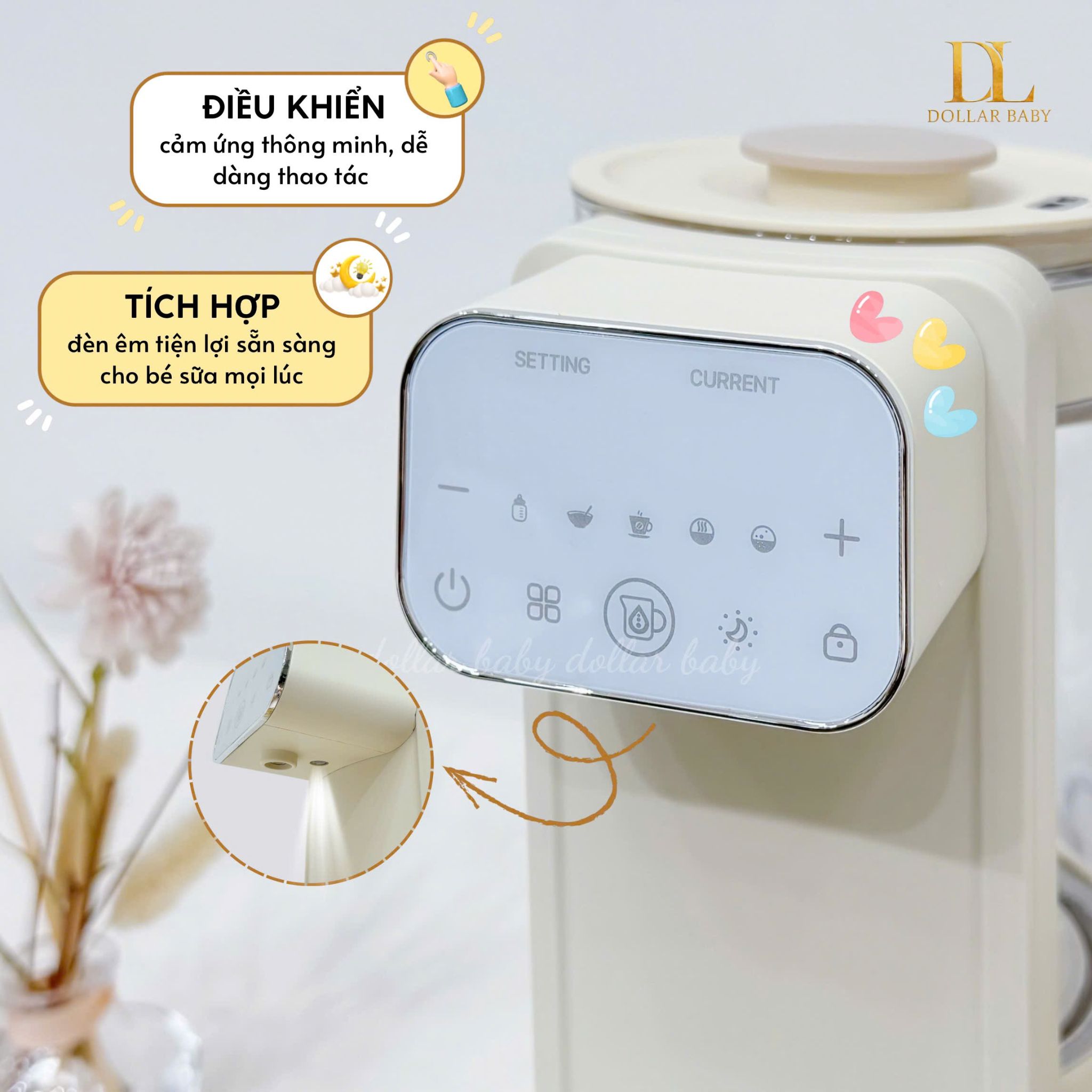  FATZ BABY - Máy Đun Và Hâm Nước Pha Sữa Thông Minh Tiện Lợi Smart 16 Plus 