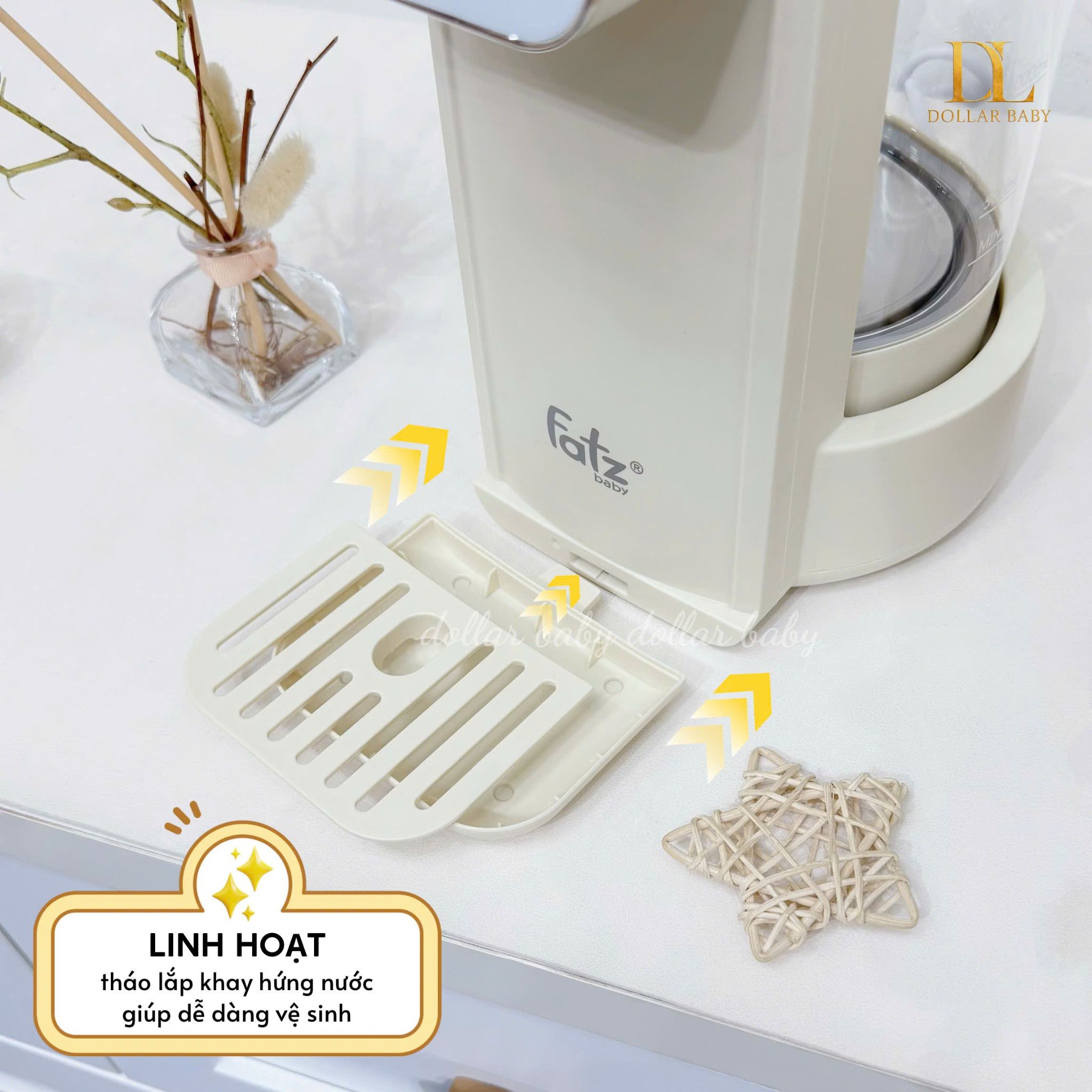  FATZ BABY - Máy Đun Và Hâm Nước Pha Sữa Thông Minh Tiện Lợi Smart 16 Plus 