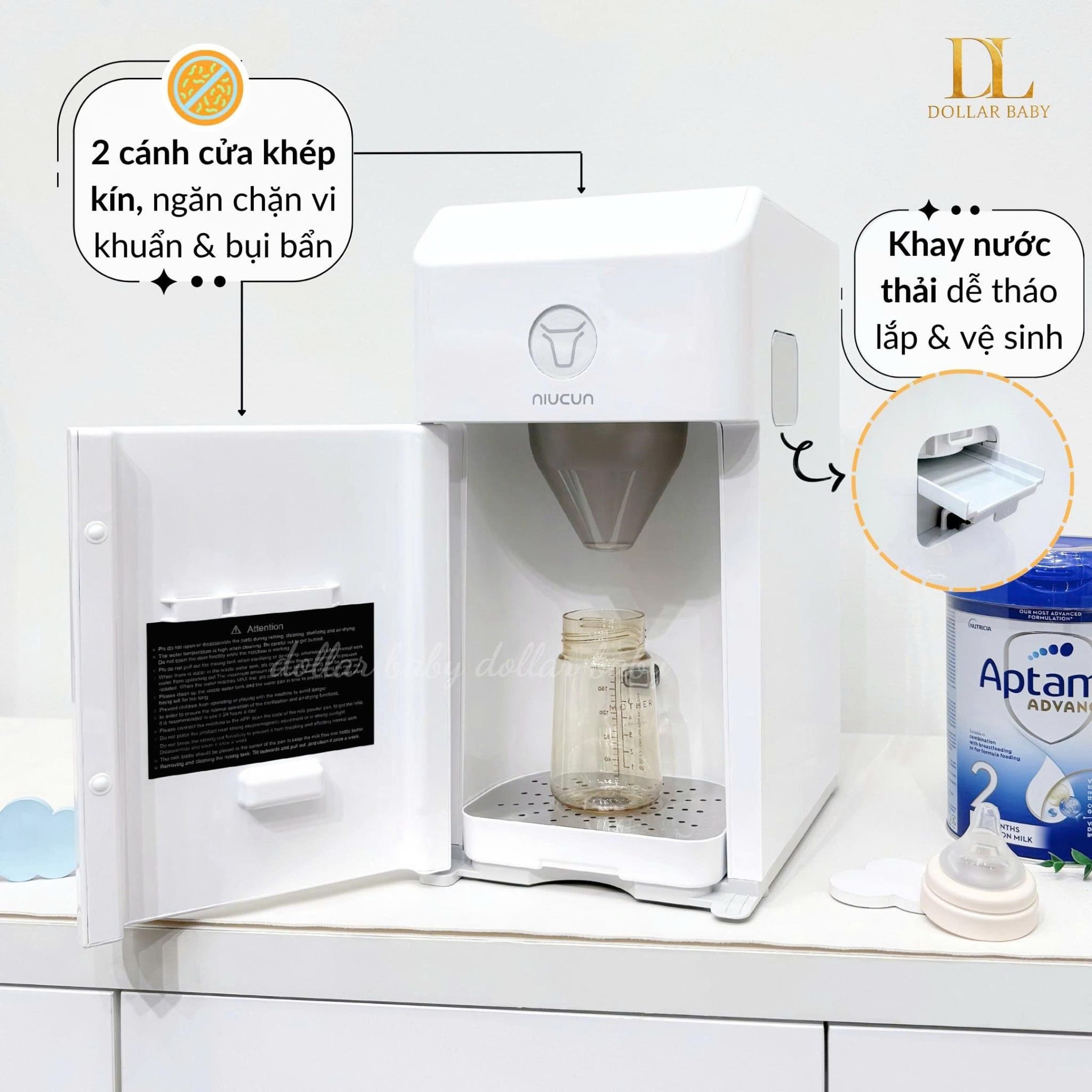  Máy pha sữa Niucun Plus 