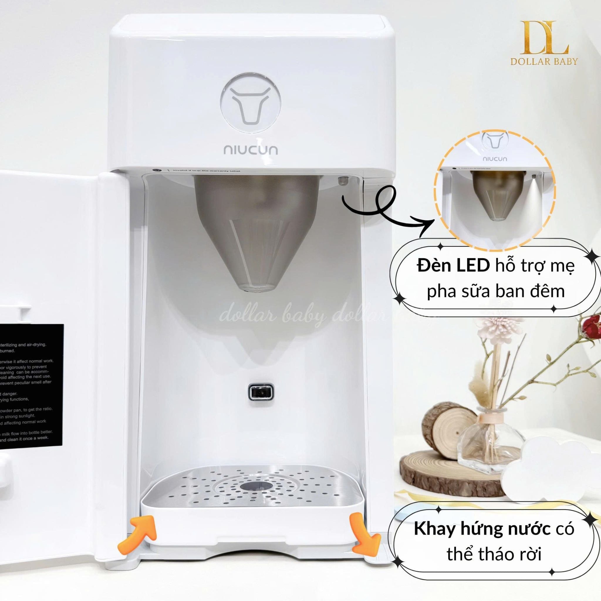  Máy pha sữa Niucun Plus 