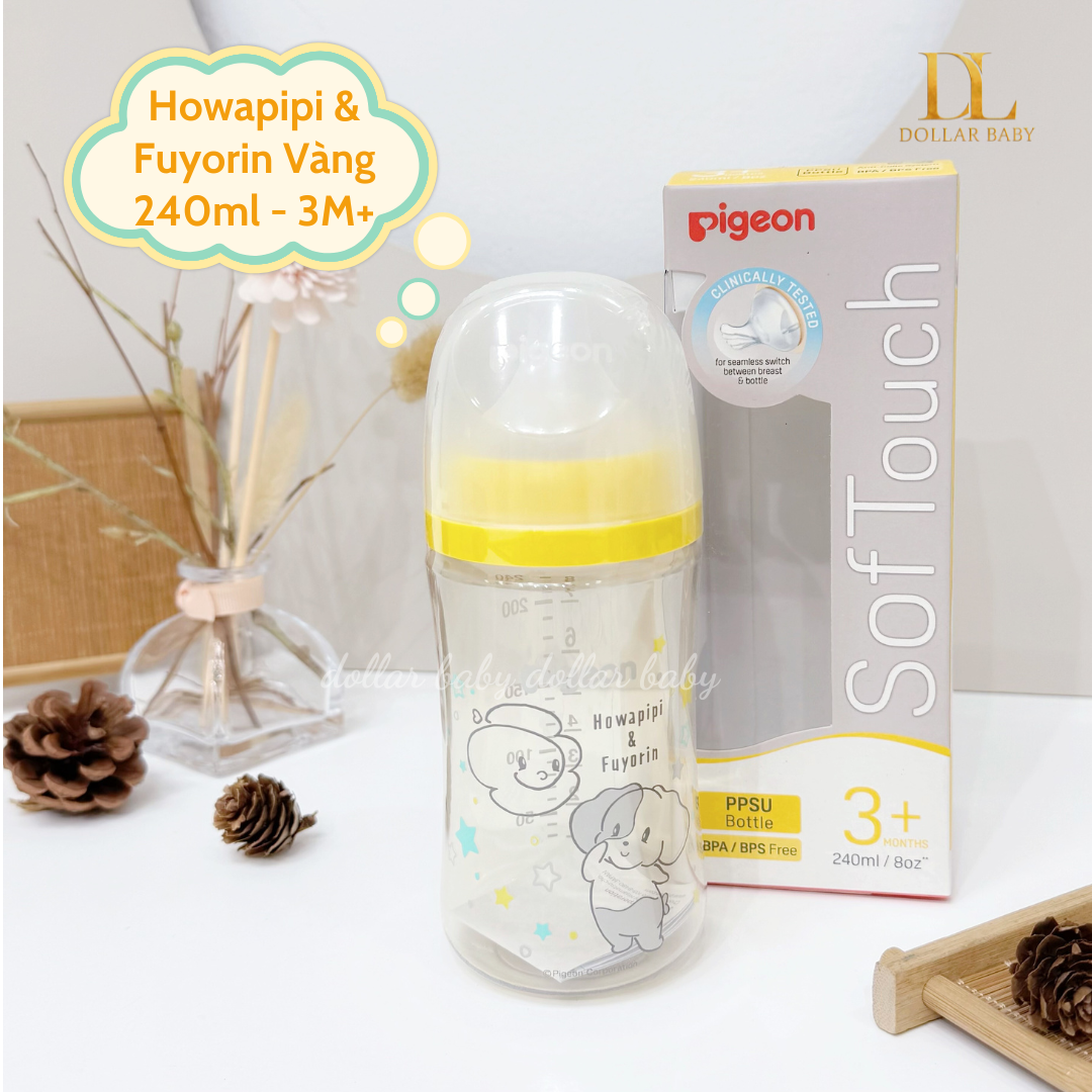  Bình Sữa Pigeon PPSU Softouch 