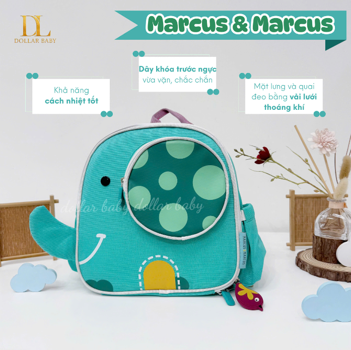  Balo Marcus & Marcus - Pokey cho bé có thể giữ nhiệt 