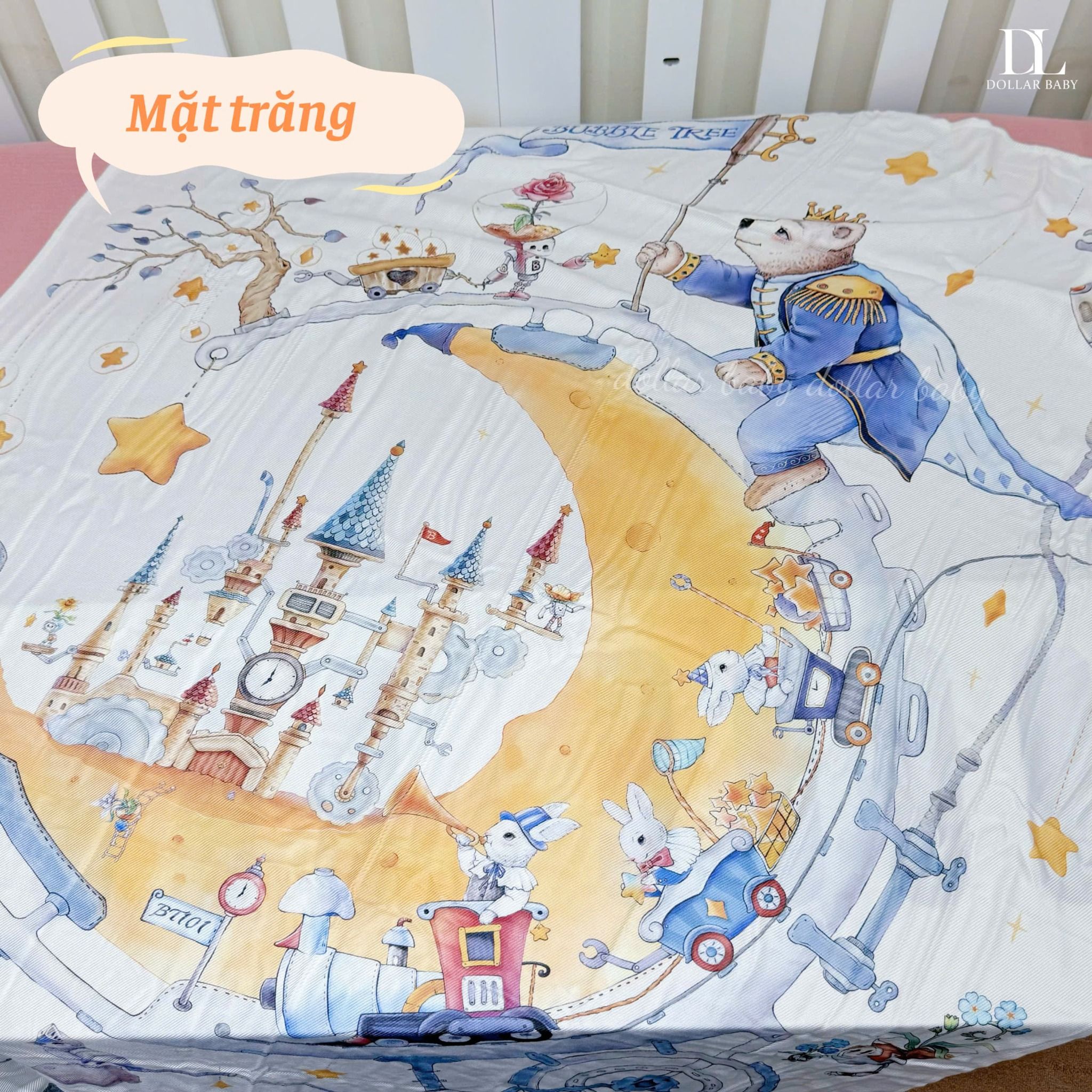  Chăn Lụa Băng Bubble Tree ( 110 x 140cm ) 