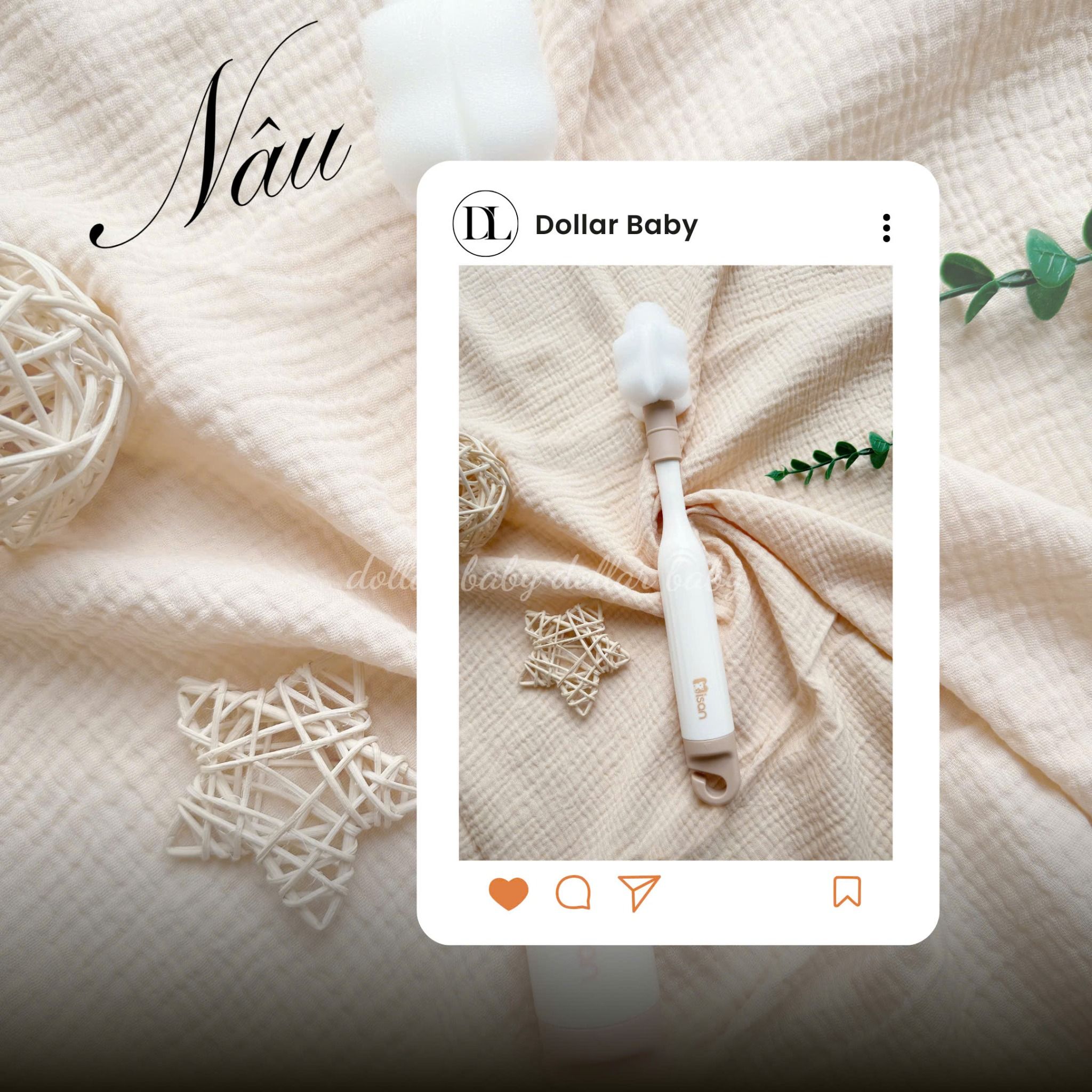  MISAN - Cọ bình sữa 5in1 