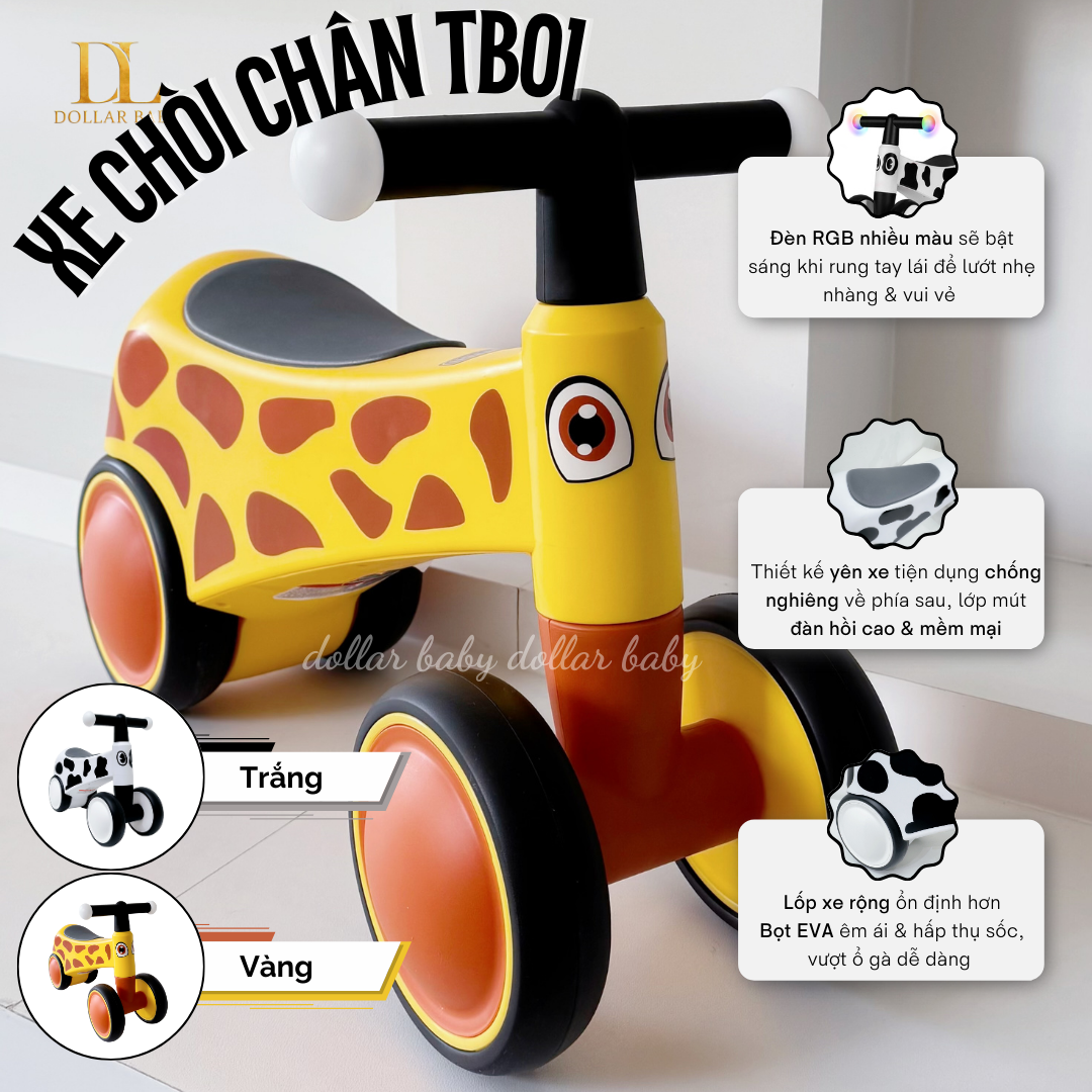  Kick 'n' roll - Xe Chòi Chân 3 bánh TB01 