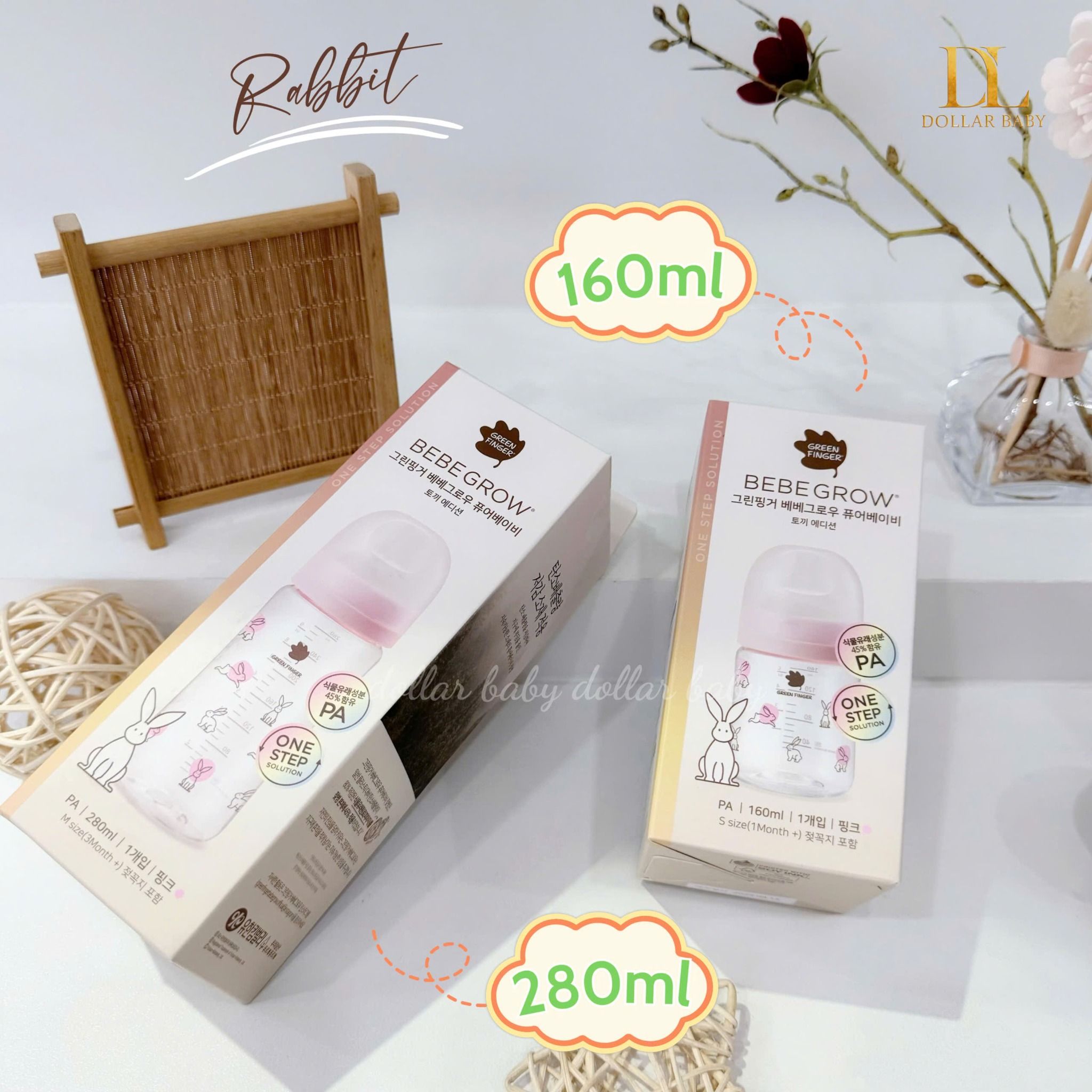  Bình Sữa GreenFinger Bebe Grow 