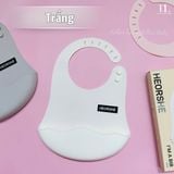  HEORSHE - Yếm Ăn Dặm Silicone 