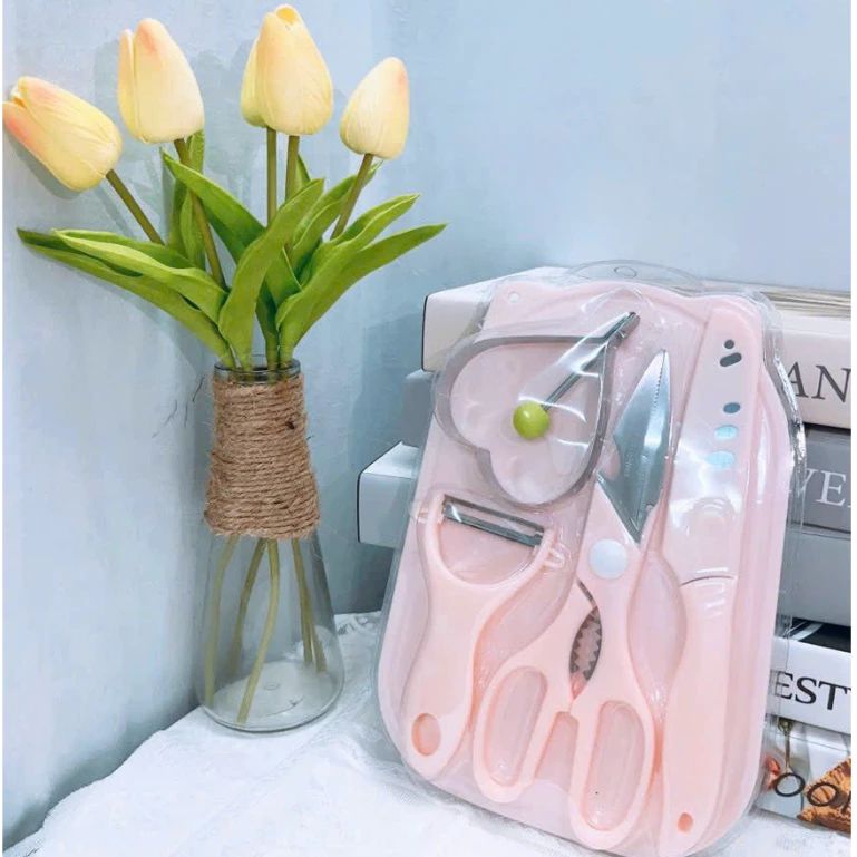  MISAN -  Bộ dao thớt 5 chi tiết 