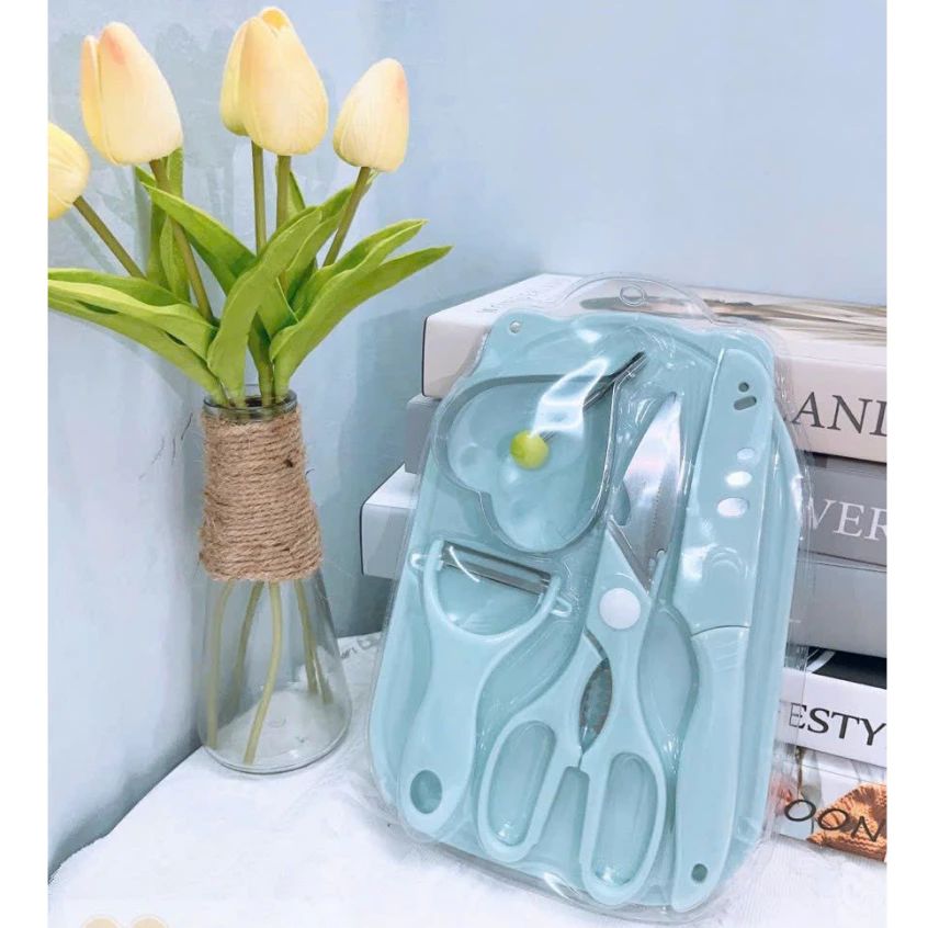  MISAN -  Bộ dao thớt 5 chi tiết 