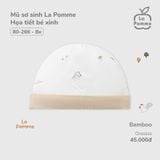  LA POMME - Mũ sơ sinh hoạ tiết bé xinh 