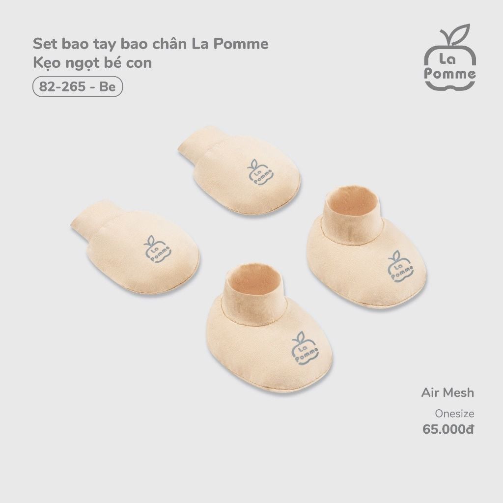  LA POMME - Set bao tay bao chân kẹo ngọt bé con 