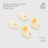  LA POMME - Set bao tay bao chân sơ sinh người bạn trong vườn 