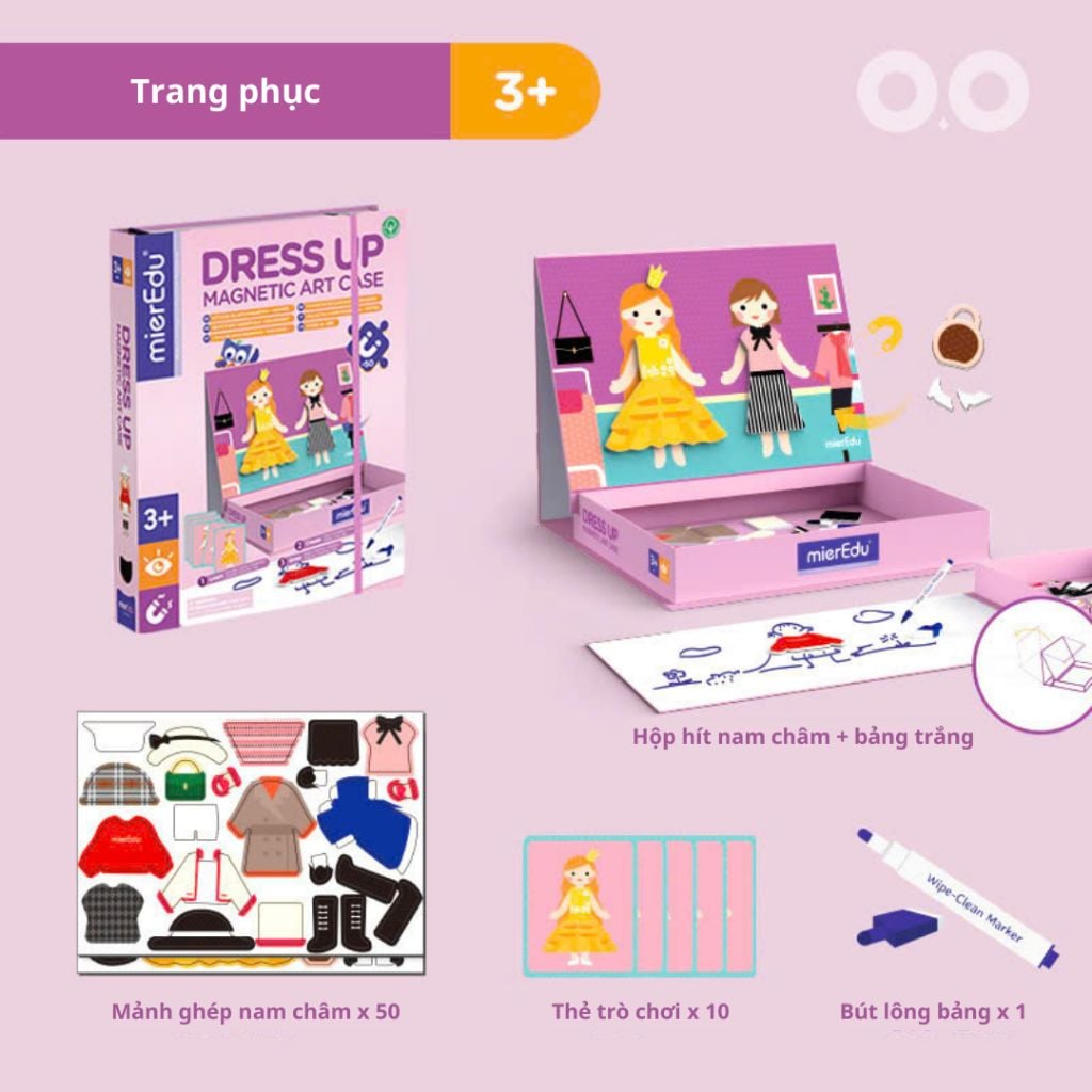  MierEdu - Lắp ráp sáng tạo cùng nam châm 