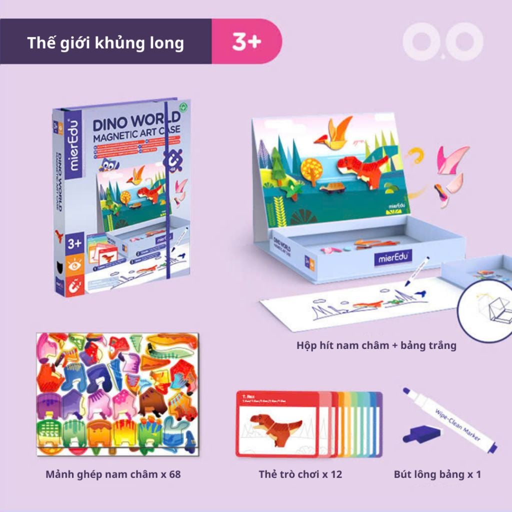  MierEdu - Lắp ráp sáng tạo cùng nam châm 