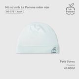  LA POMME - Mũ sơ sinh mềm mịn 