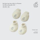  LA POMME - Set bao tay bao chân vui đùa cùng gấu nhỏ 