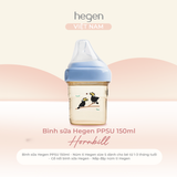  Bình sữa Hegen PPSU Hoạ Tiết - Blue 