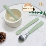  Bộ 3 Thìa Ăn Dặm Silicone Tobe MS 3211 