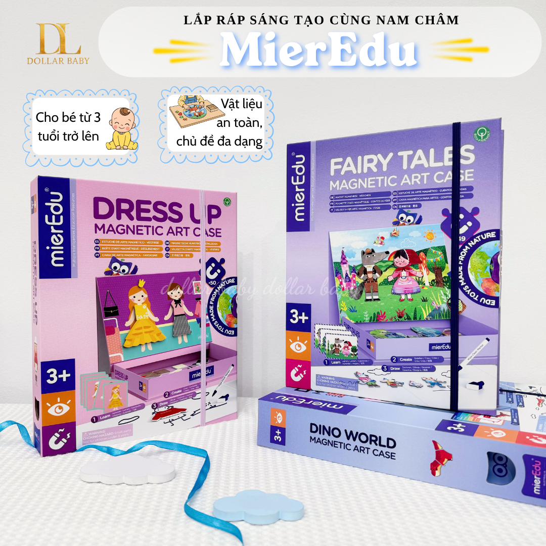  MierEdu - Lắp ráp sáng tạo cùng nam châm 