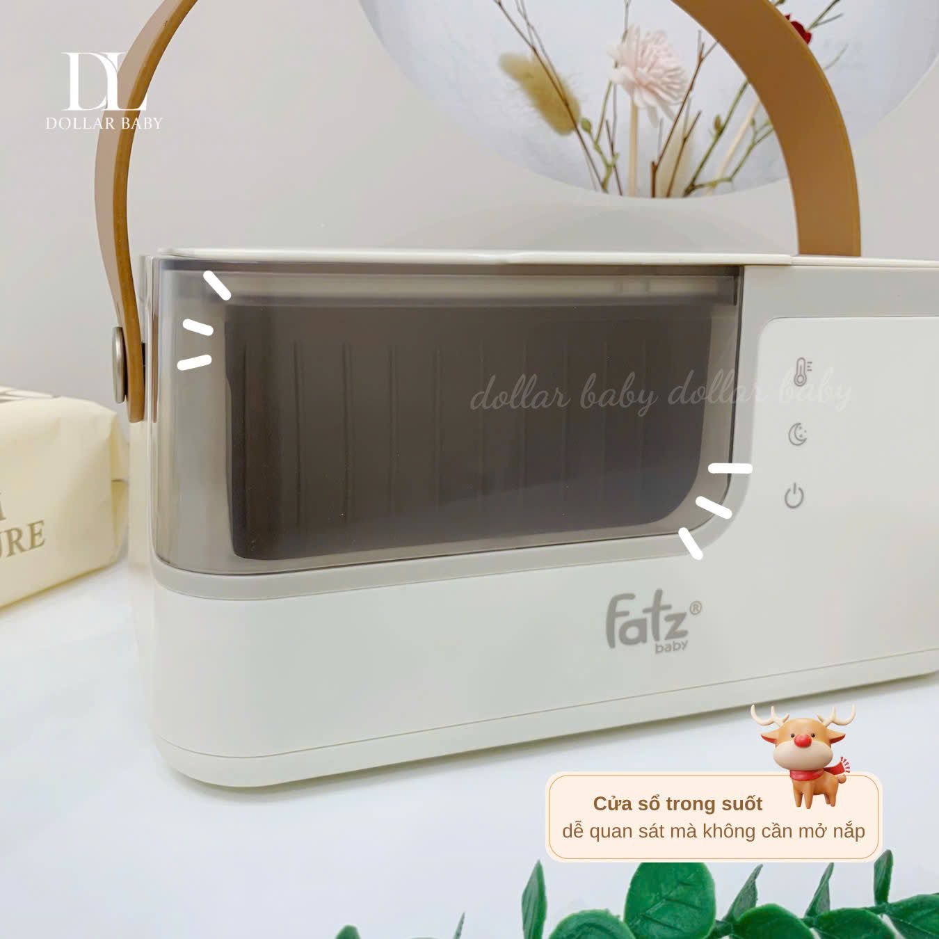  FATZ BABY - Máy Ủ Ấm Khăn Ướt Đa Chiều Cho Bé - Warm 6 