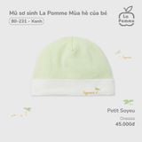  LA POMME - Mũ sơ sinh mùa hè của bé 