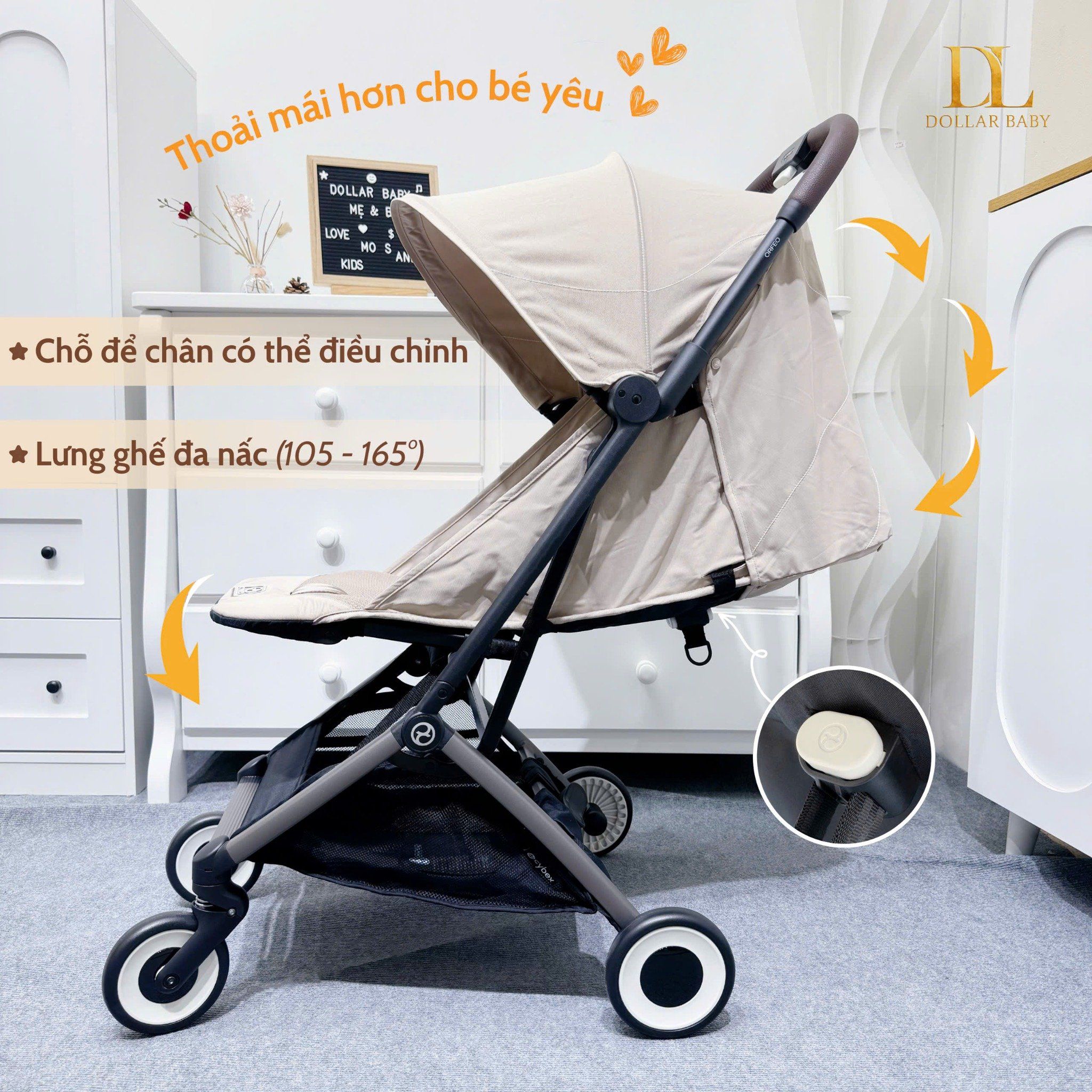  Xe Đẩy Cybex Orfeo 