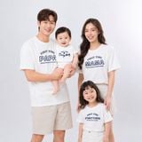  Áo Thun Trắng First Time PAPA MAMA EVERYTHING 