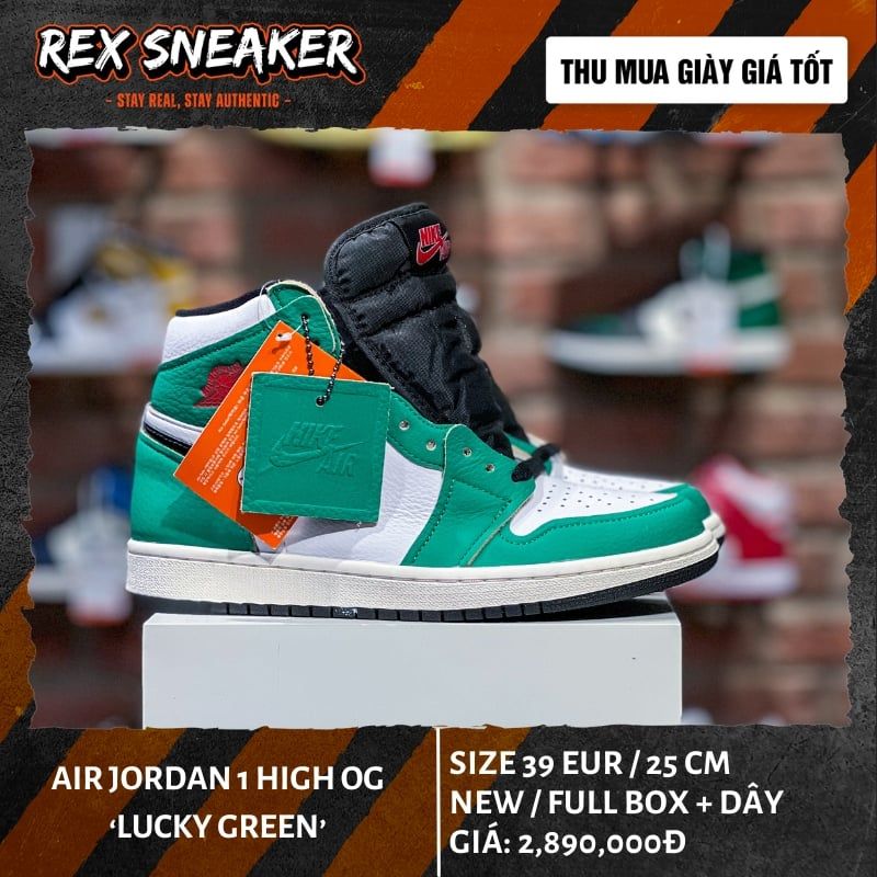 Nike Air Jordan High OG Lucky Green [DB4612-300)
