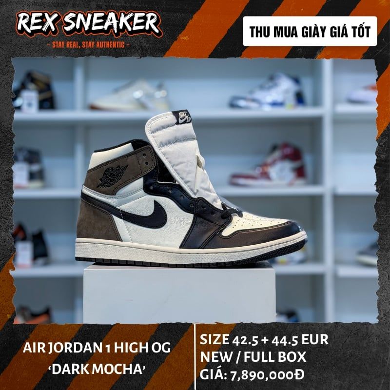 Nike Air Jordan 1 High OG Dark Mocha [555088-105] – Rex Sneaker