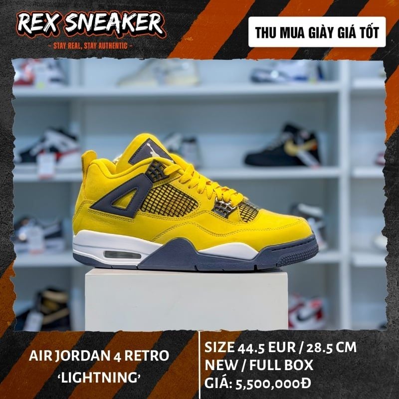 Nike Air Jordan 4 Retro Lightning [CT8527-700] – Rex Sneaker