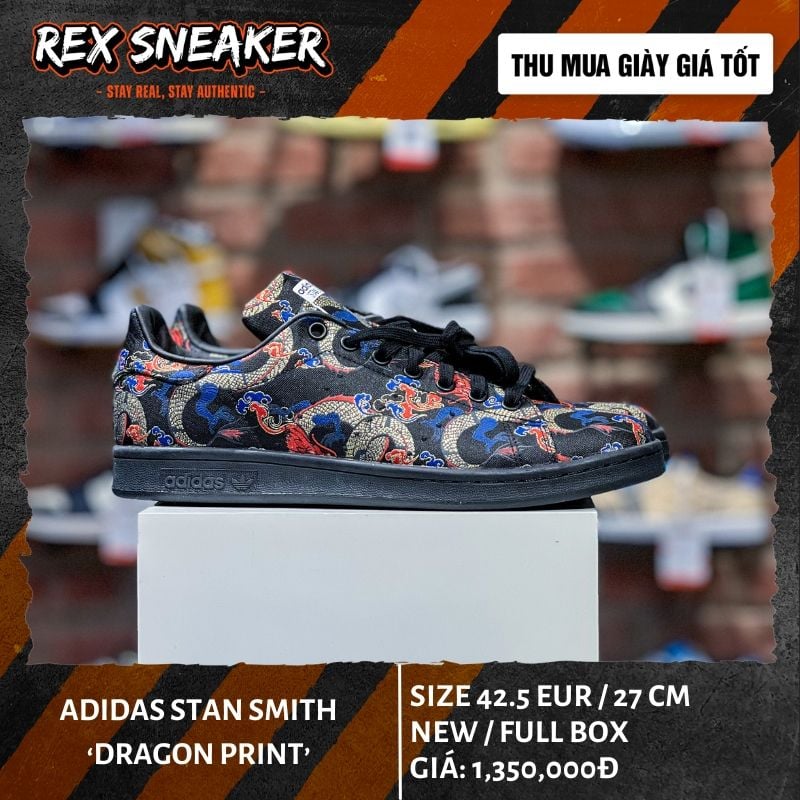Adidas Stan Smith Dragon Print